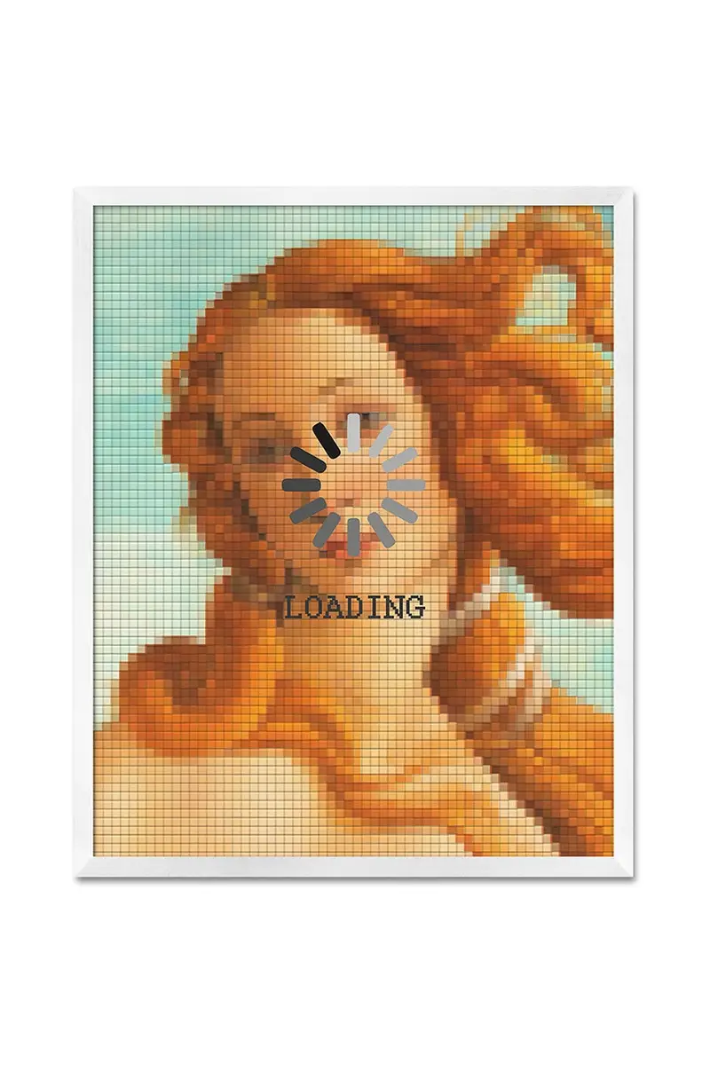 reproduzione su tela in cornice Multicolore