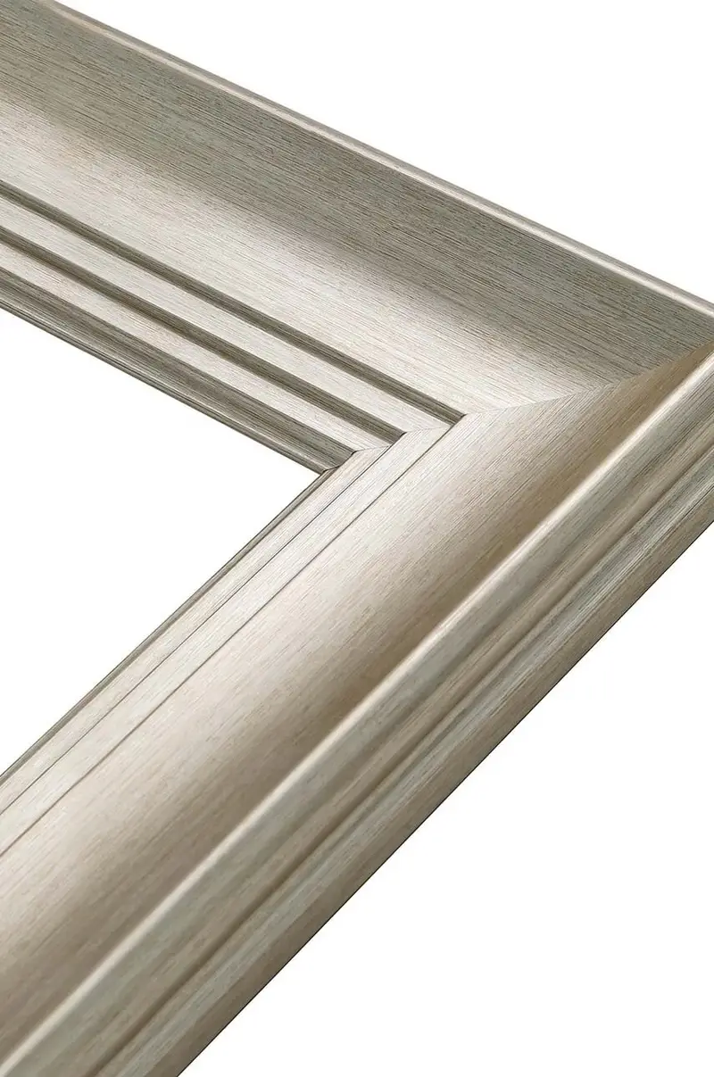 specchio da parete 50x70 cm Beige miniatura 3