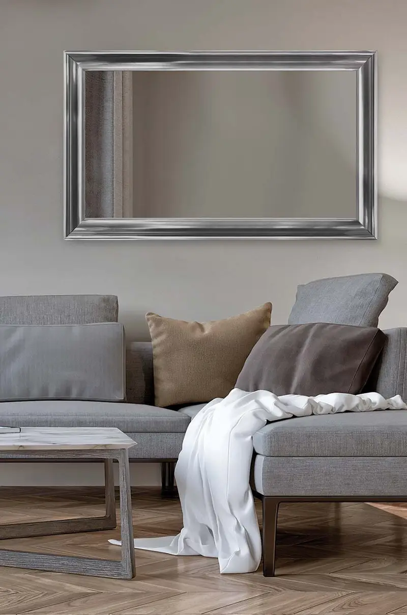 specchio da parete Grigio miniatura 2