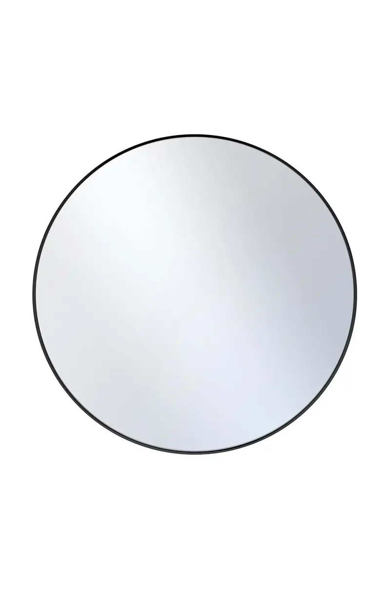 specchio da parete Nero