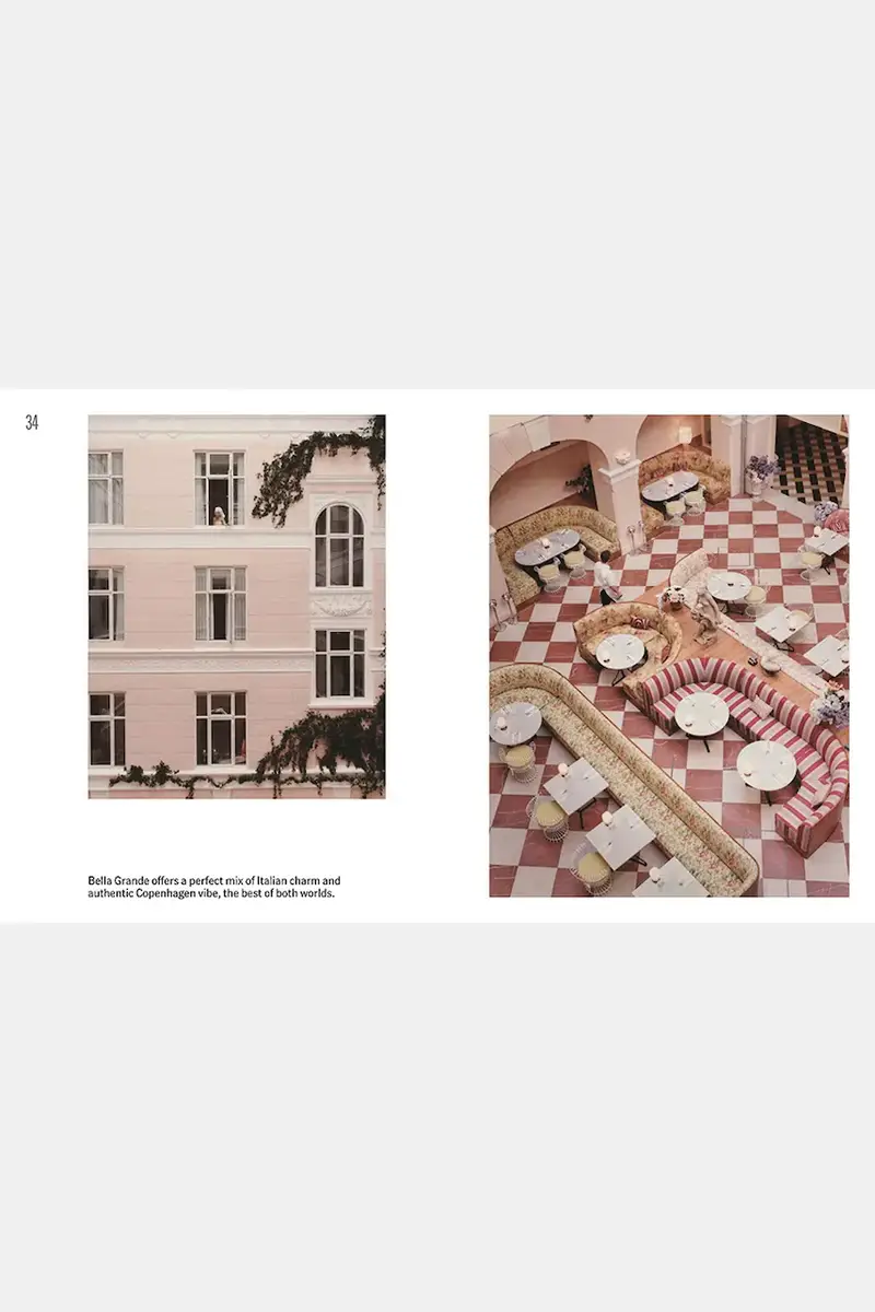 Taschen libro Copenhagen, English colore granata miniatura 2