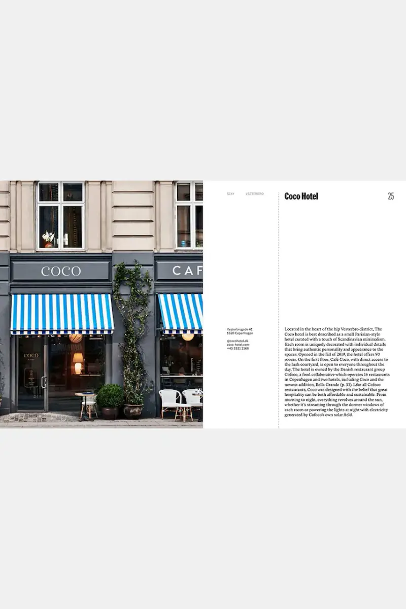 Taschen libro Copenhagen, English colore granata miniatura 4