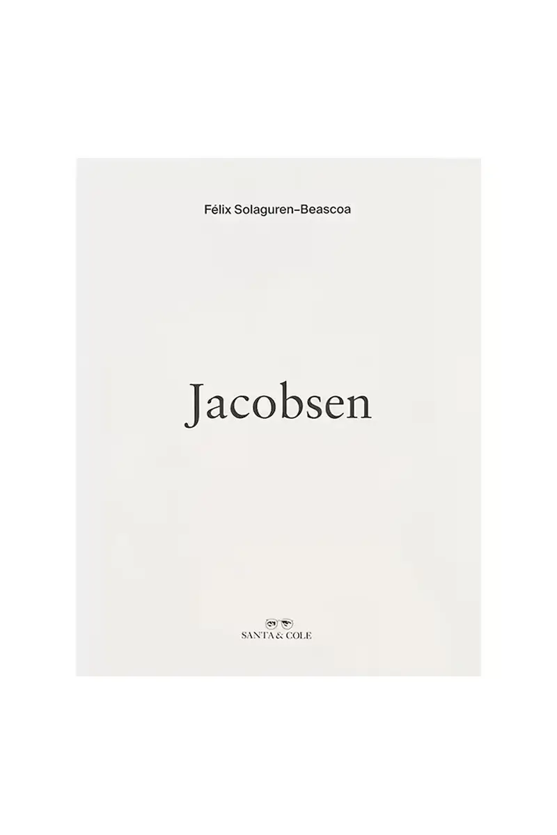 Taschen libro Jacobsen by Félix Solaguren-Beascoa, English colore beige