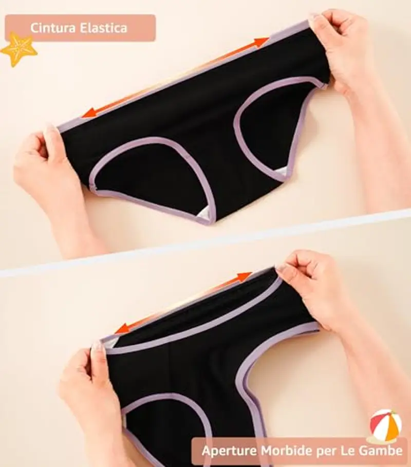 INNERSY Slip Ragazza Nero 2006680 miniatura 2