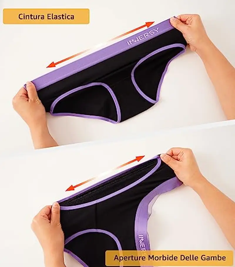 INNERSY Slip Ragazza Nero 1200677 miniatura 2