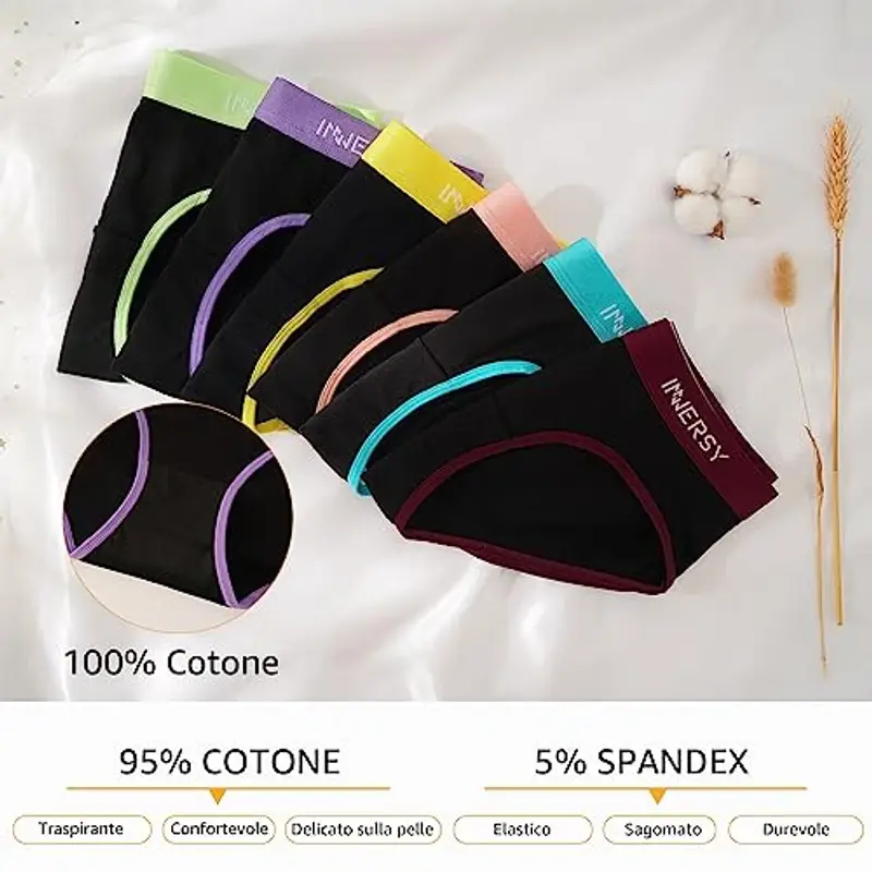 INNERSY Slip Ragazza Nero 1597993 miniatura 3