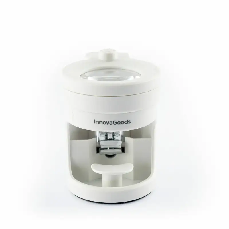 con luce LED, lente d ingrandimento e lima InnovaGoods Clail