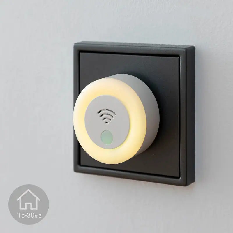 Repellente per insetti a ultrasuoni con LED InnovaGoods KL Litto