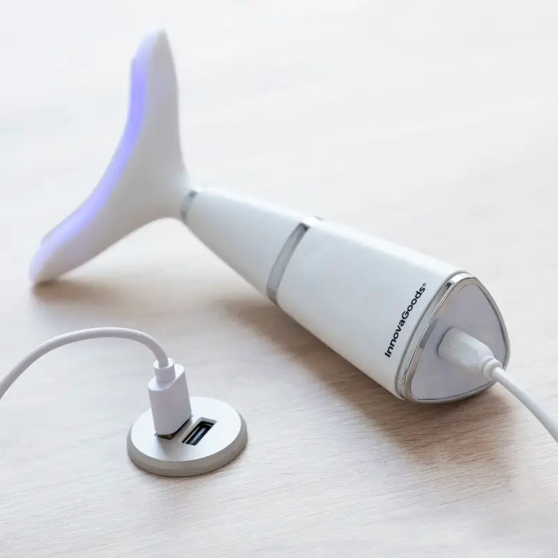 Riduzione del doppio mento con fototerapia, termoterapia e vibrazione InnovaGoods Kinred