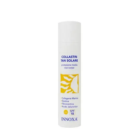 Collastin crema corpo protezione media Solare Spf 15