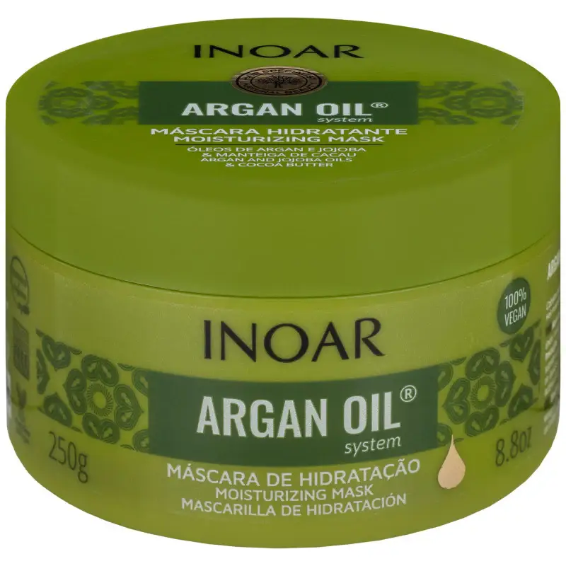 Maschera all olio di argan Inoar 250 ml