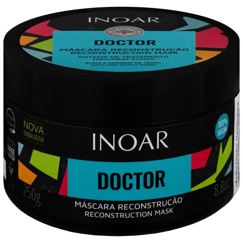 Maschera per capelli ricostruttiva Inoar Doctor 250g