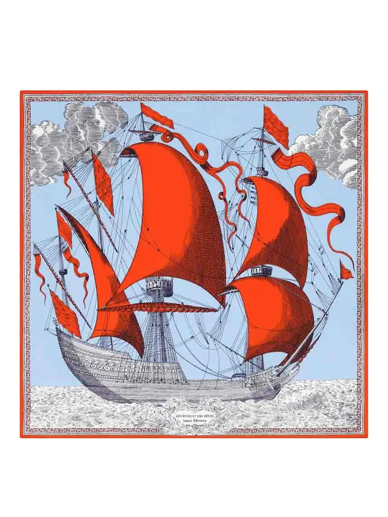 Carre Des Rives Des Reves Multicolore