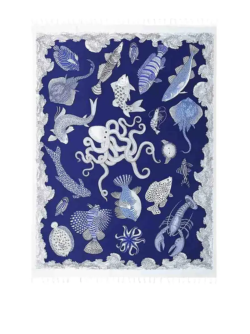 Fouta 140 Poseidone Blu