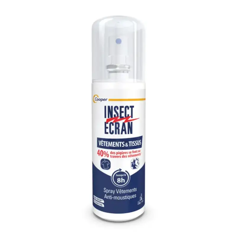 Insect Ecran Abbigliamento Spray Abbigliamento & Tessuti Antizanzare 100ml