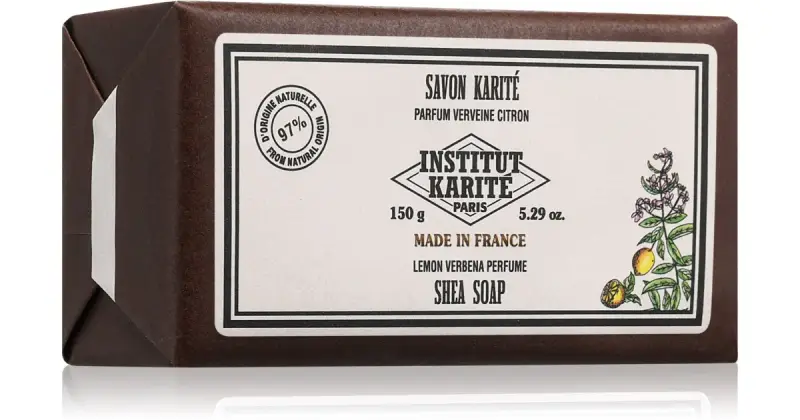 Institut Karité Paris Limone Verbena Sapone Solido Con Burro Di Karité 150 G