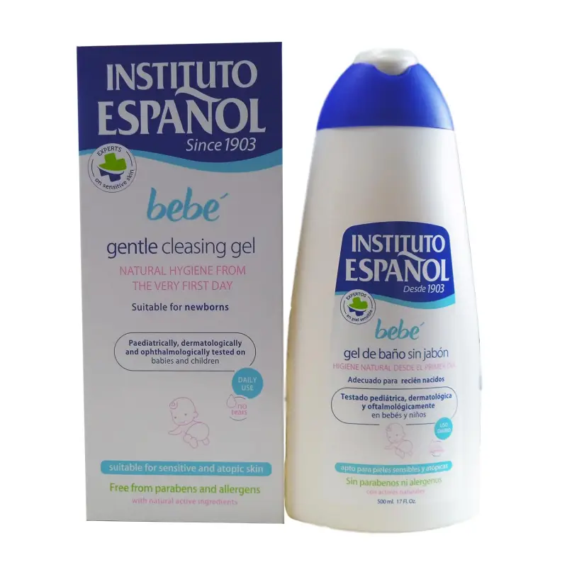 Baby Gel Senza Sapone Pelle Sensibile Neonato Senza Allergeni 500ml