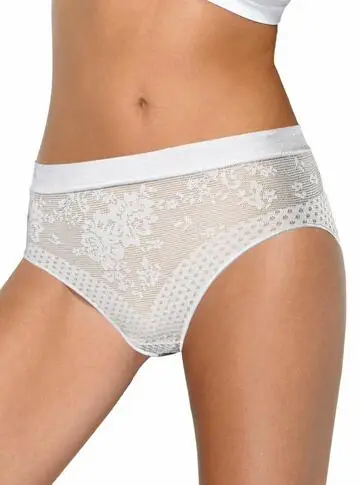 Slip midi donna in microfibra Intimidea Pizzo 312147