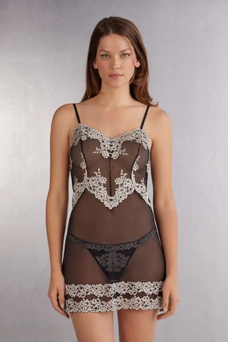 Intimissimi Baby-doll Pretty Flowers Donna Multicolore Taglia L