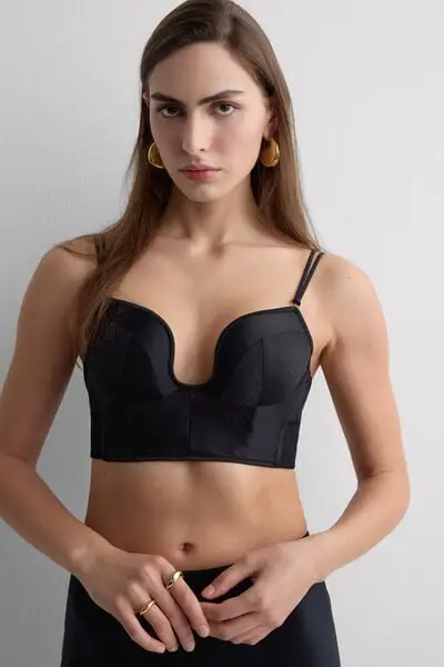 Bustier Monica The Art of Lingerie Donna Nero