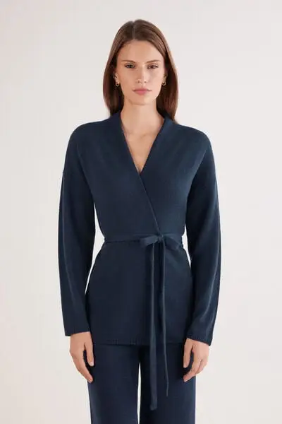 Intimissimi Cardigan Donna Blu 3489223