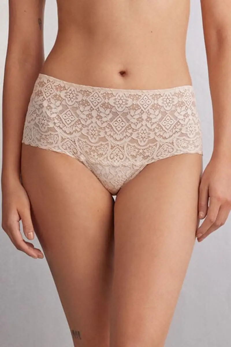 Intimissimi Culotte in Pizzo Donna Naturale Taglia 2