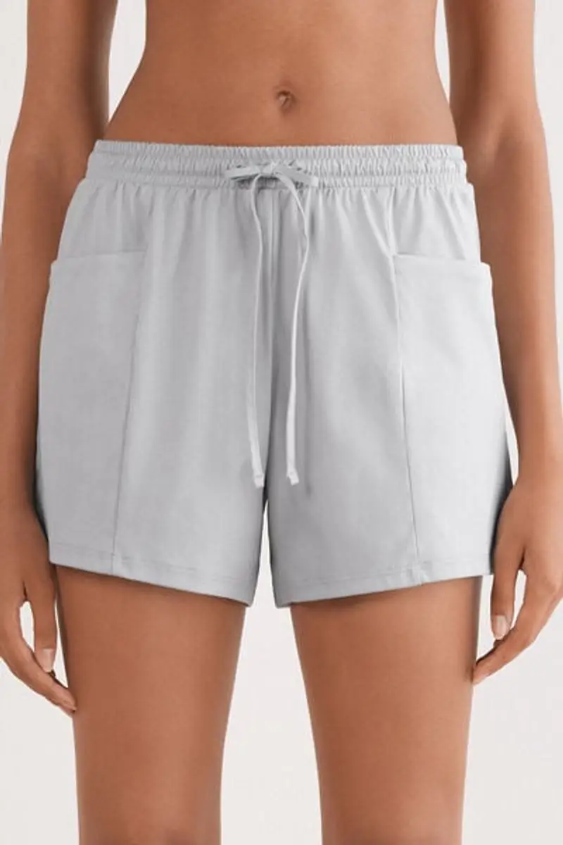 Intimissimi Pantaloncini in Elevated Cotton Donna Grigio Taglia L
