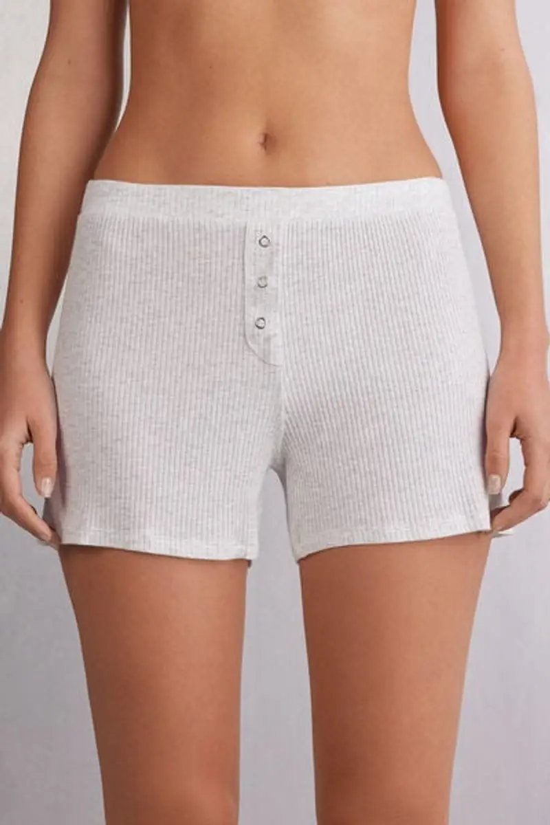 Intimissimi Pantaloncino in Modal Chic Comfort Donna Grigio Taglia L