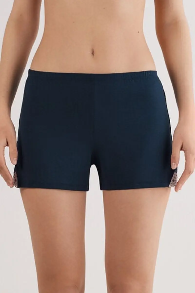 Intimissimi Pantaloncino in Modal Pretty Flowers Donna Blu Taglia L