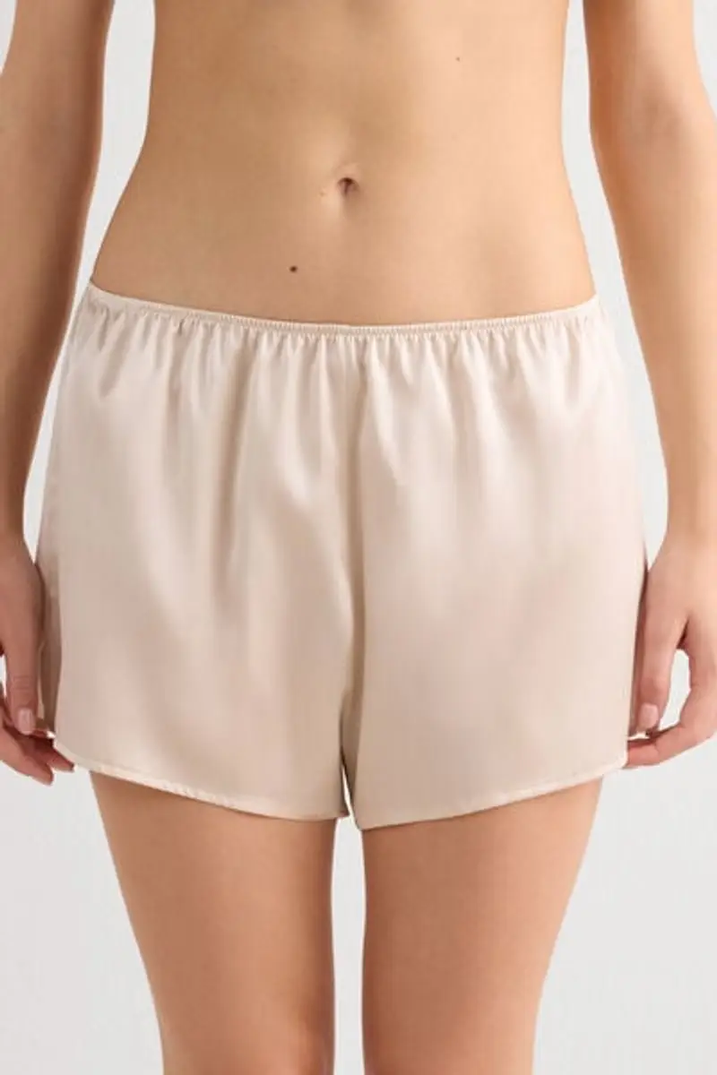 Intimissimi Pantaloncino in Seta Donna Naturale Taglia L