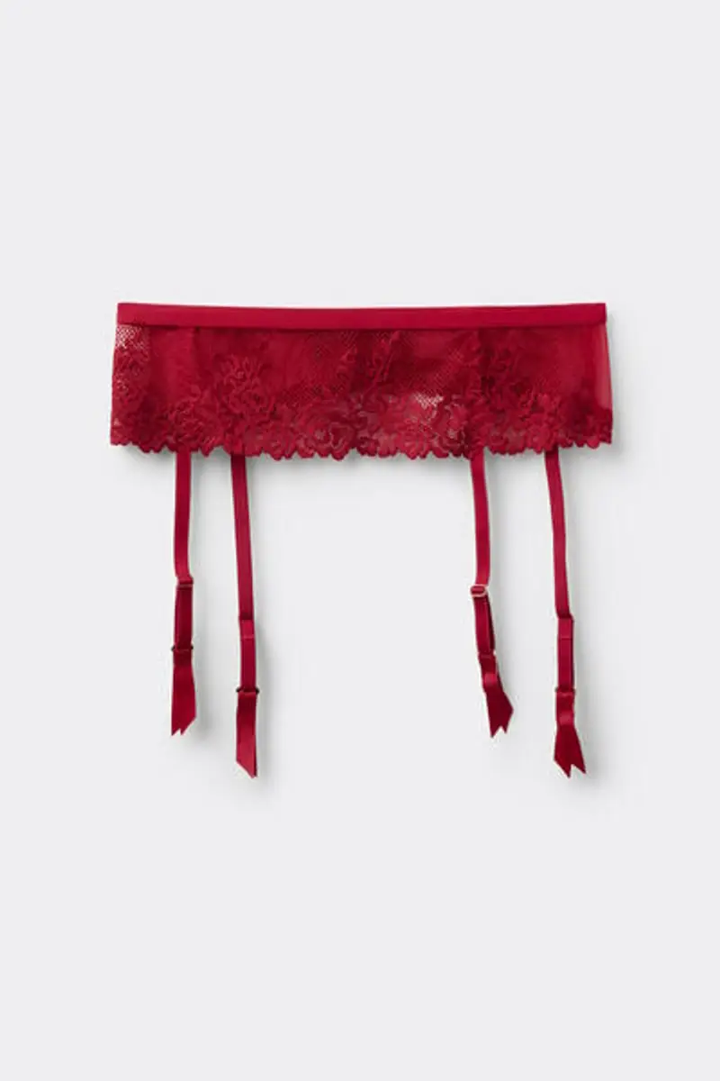 Intimissimi Reggicalze Pretty Flowers Donna Rosso Taglia Taglia Unica
