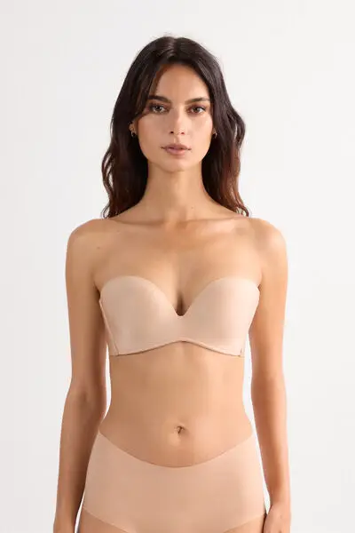 Reggiseno a Fascia Daila in Microfibra Ultralight Donna Naturale