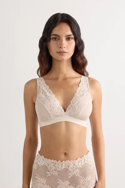 Intimissimi Reggiseno a Triangolo Lara Pretty Flowers Donna Naturale