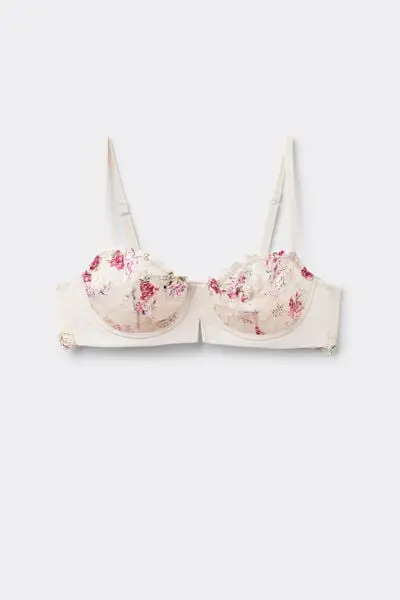 Reggiseno Balconcino Denise Stampa Pretty Flowers Donna Stampa