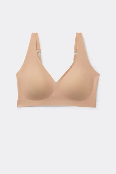 Reggiseno Brassière Aria in Microfibra Donna Naturale