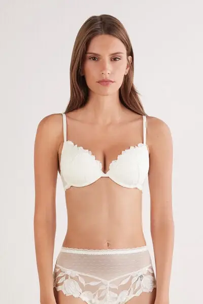 Reggiseno Push-up Bellissima All About Flowers Donna Avorio