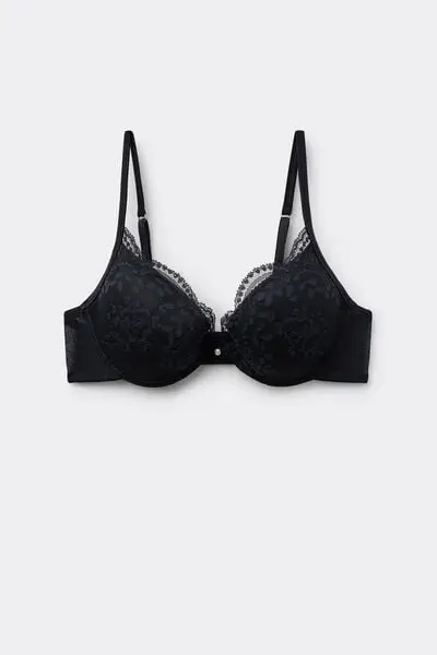 Reggiseno Push-up Bellissima La Vie en Rose Donna Nero