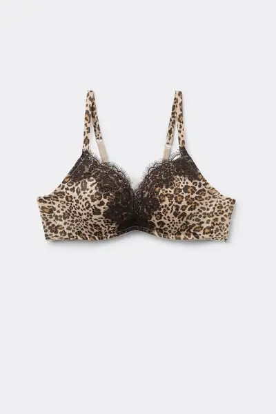 Reggiseno Push-up Monica Animalier Simply Iconic Donna Stampa