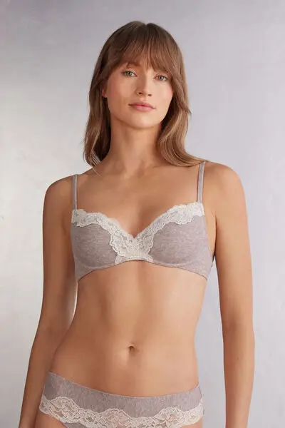 Reggiseno Super Push-up Gioia Effortless Beauty Donna Marrone