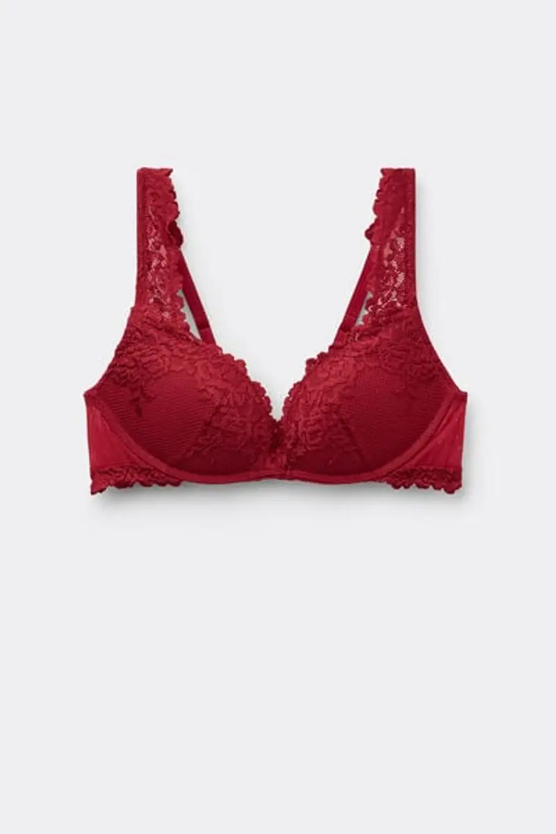 Intimissimi Reggiseno Super Push-up Gioia Pretty Flowers Donna Rosso Taglia 4B