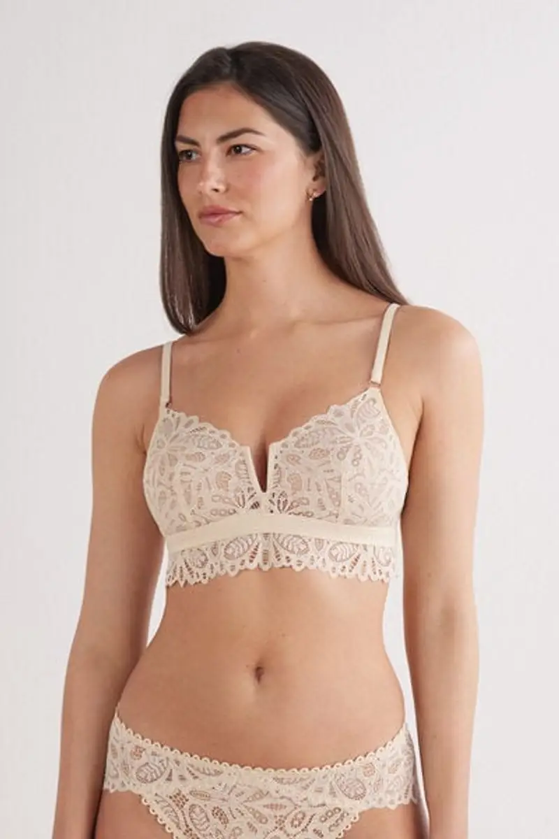 Intimissimi Reggiseno Triangolo Italian Riviera Donna Avorio Taglia 1B