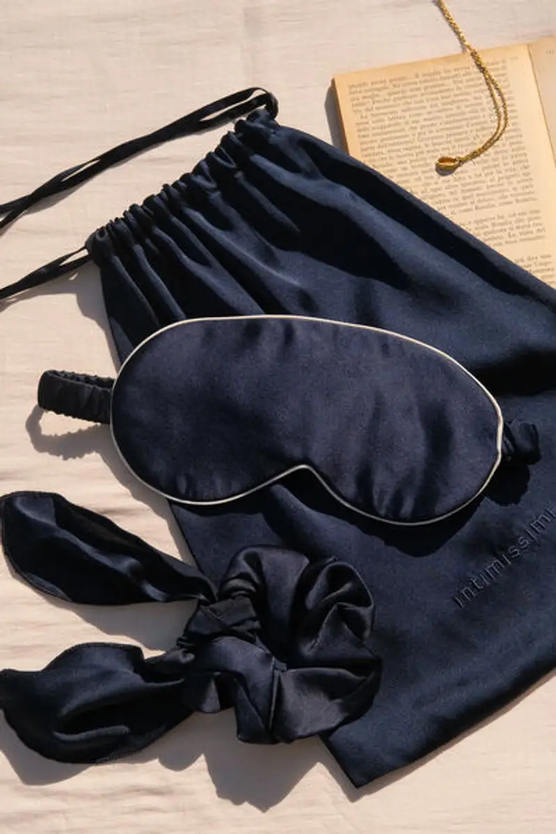 Intimissimi Set seta Donna Blu Taglia TU