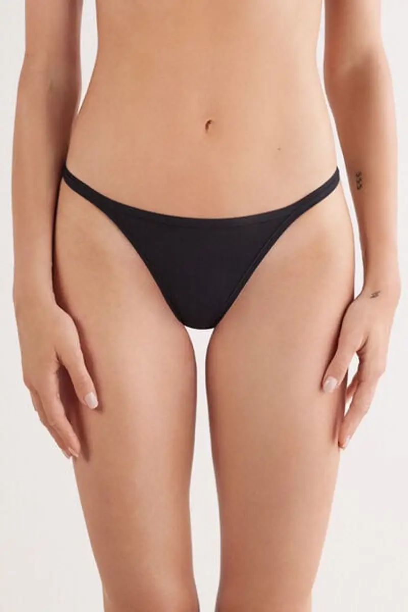 Intimissimi Slip Donna Nero 1079295