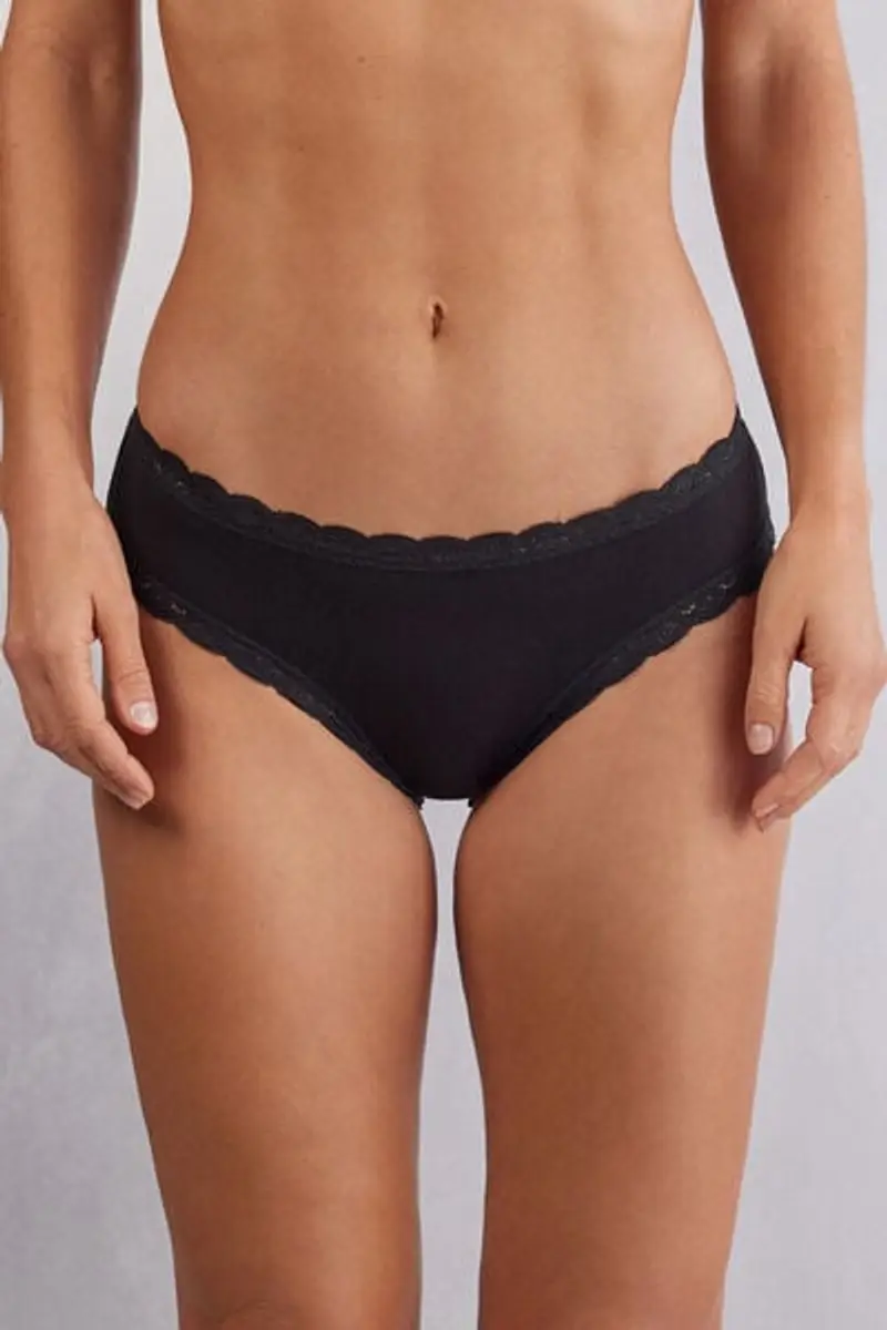 Intimissimi Slip Donna Nero 1998225