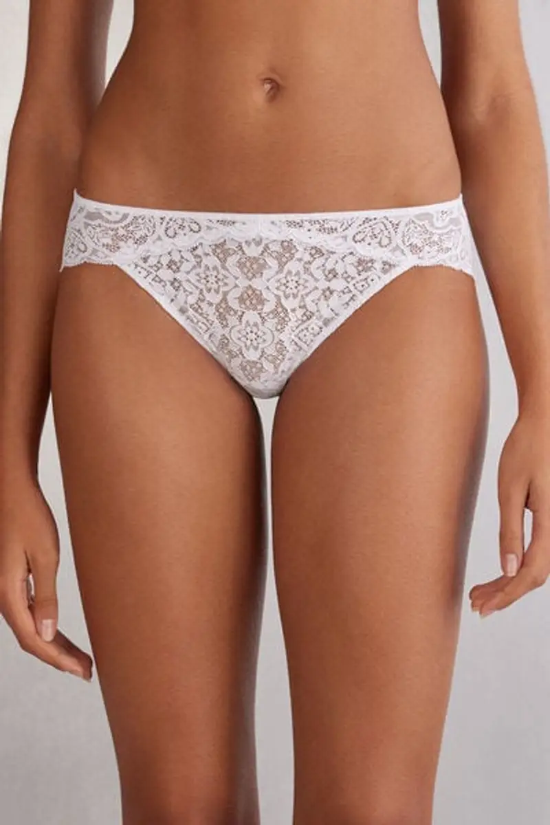 Intimissimi Slip Donna Bianco 1079373
