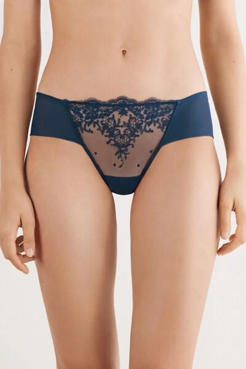 Intimissimi Slip Donna Blu 1079314