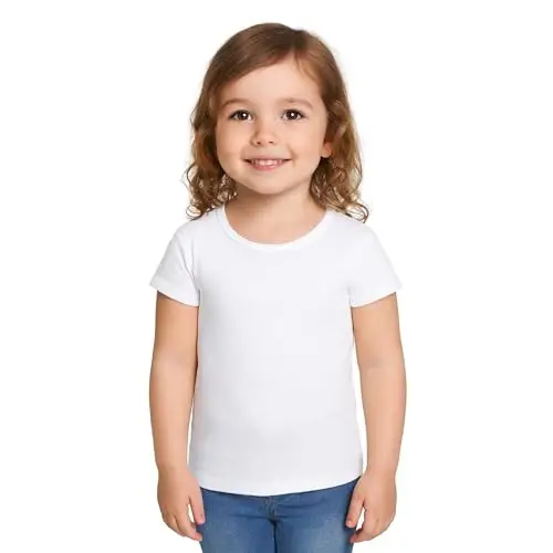 Intimitaly Set di 2 Magliette Intime per Bambini, 100% Cotone Caldo, Anallergiche, Traspiranti, Unisex, 3