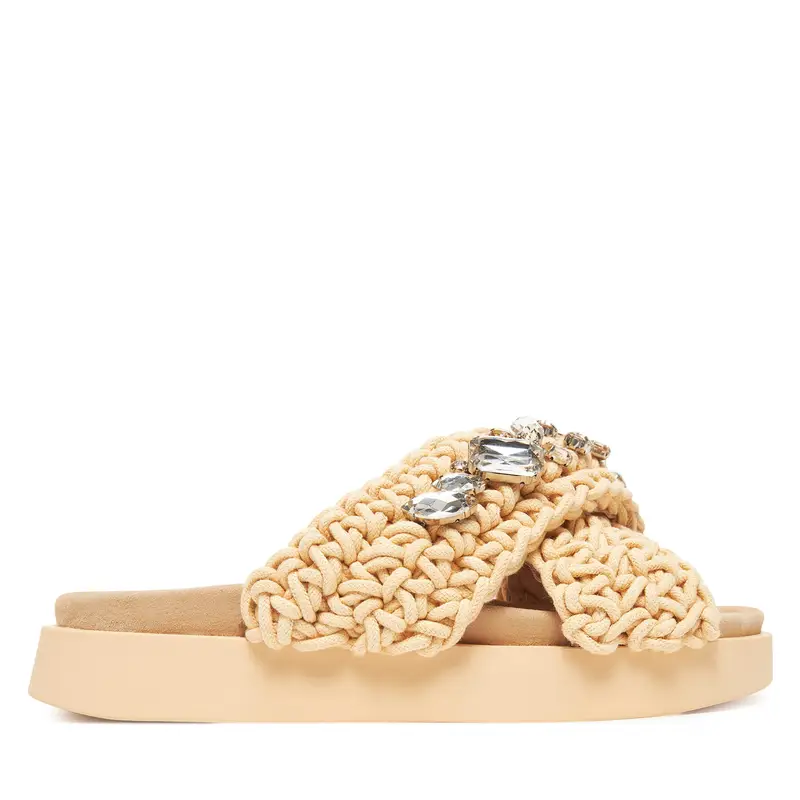 Ciabatte Inuikii Woven Stones 70104-106 Beige