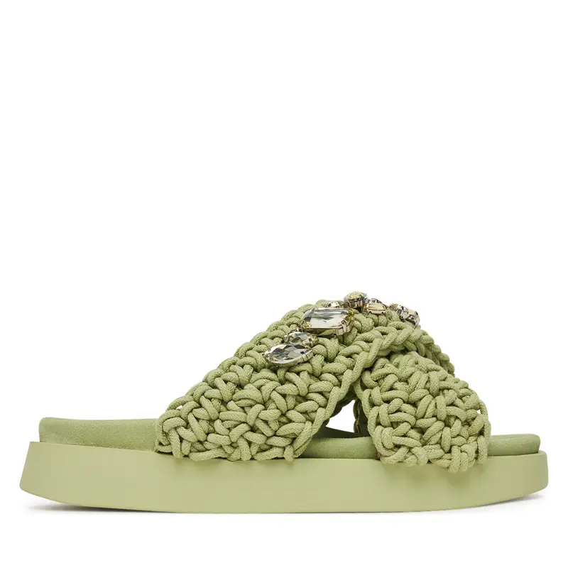 Ciabatte Inuikii Woven Stones 70104-106 Verde