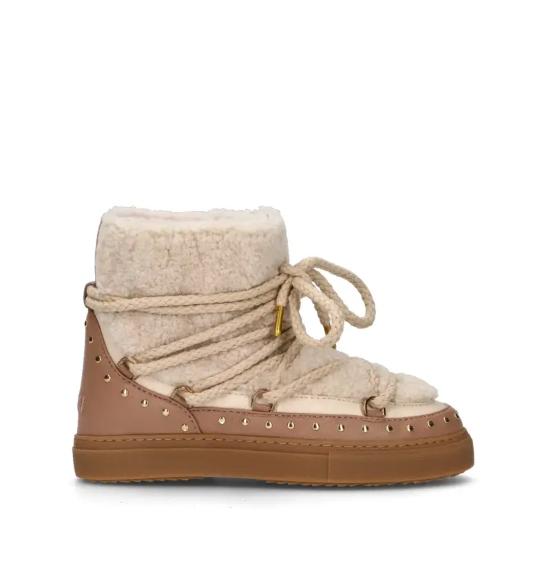 Doposci donna beige in pelliccia Vario